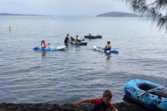 Kayak-ing with fam.