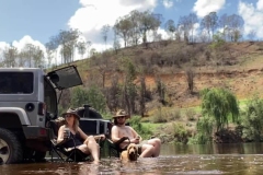Relaxing on the Nowendoc River
