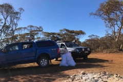 Went out to a known camping area and cleaned up other people' rubbish