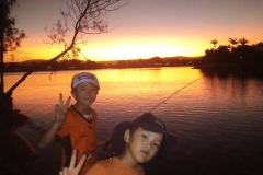 Gold Coast canal arvo fish with the boys