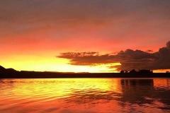 Up at Tinaroo dam late afternoon