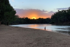 Sunset on The Murray