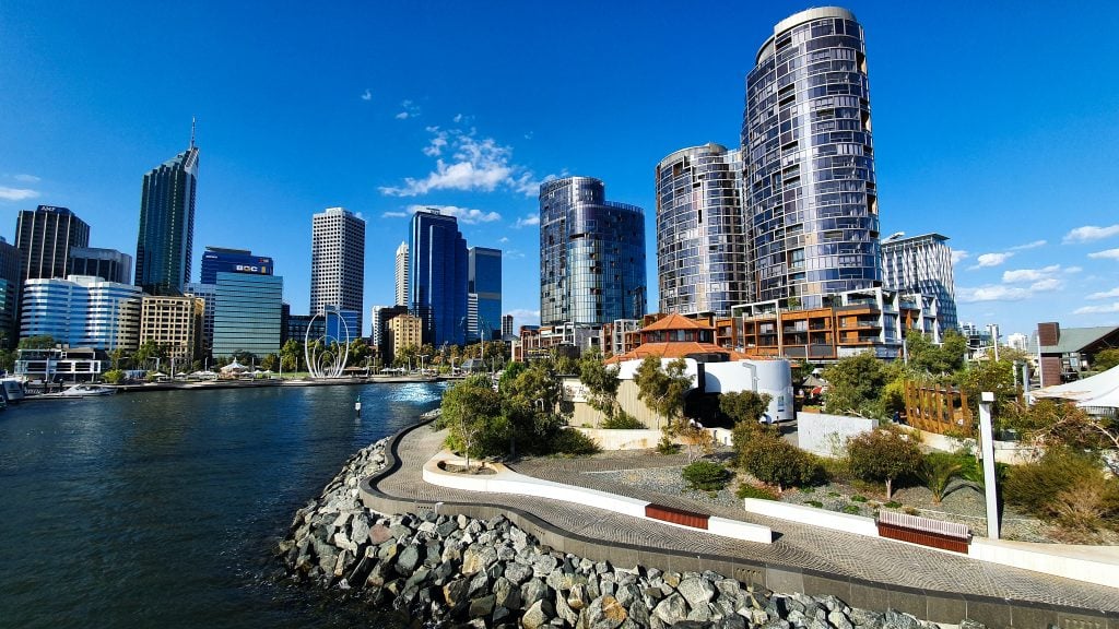 Photograph of the city of Perth