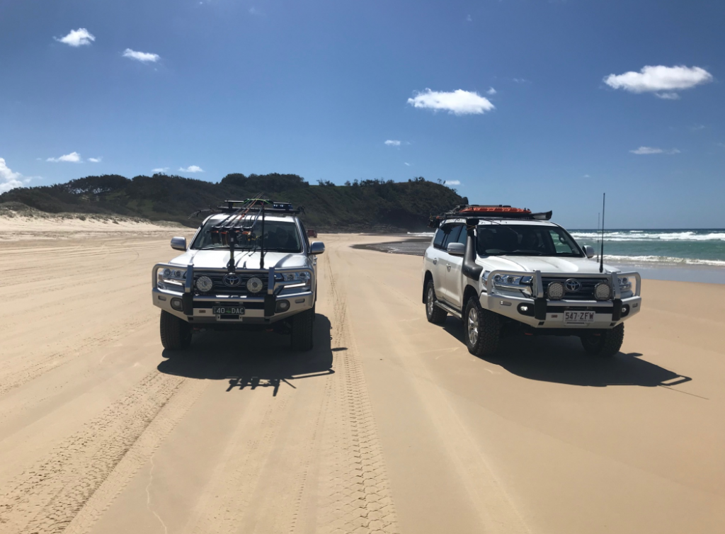 fraser island beach